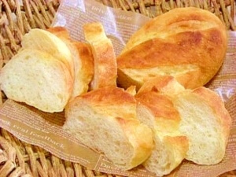 手捏ねで簡単☆フランスパン